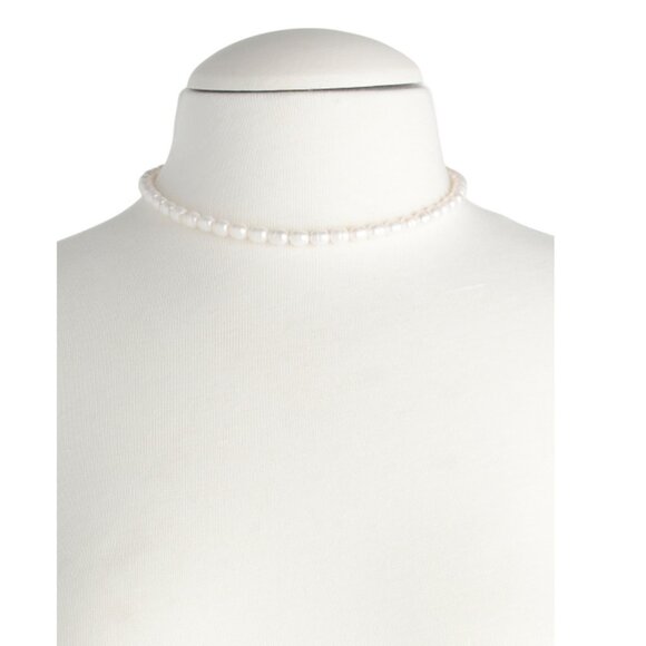 MILOR SILVER Gold Made In Italy Sterling Silver Pearl Heart Toggle Necklace - Picture 2 of 2